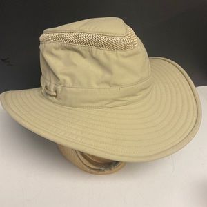 Tilley Hat Airflo Tan Cap Outdoor Size 7 1/2